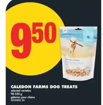 No Frills CALEDON FARMS DOG TREATS, 90-550 g offer