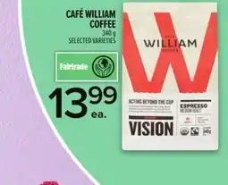 Metro CAFÉ WILLIAM COFFEE offer