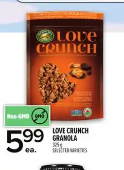 Metro LOVE CRUNCH GRANOLA offer