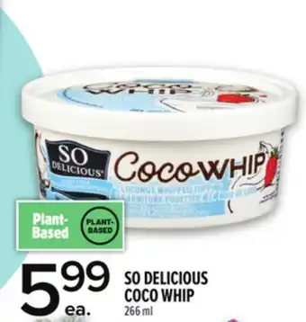 Metro SO DELICIOUS COCO WHIP offer