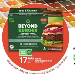 Metro BEYOND PLANT-BASED BURGERS offer
