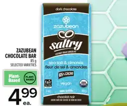 Metro ZAZUBEAN CHOCOLATE BAR offer