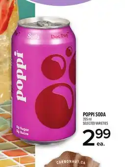 Metro POPPI SODA offer