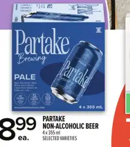 Metro PARTAKE NON-ALCOHOLIC BEER offer