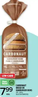Metro CARB0NAUT BREAD OR HAMBURGER BUNS offer