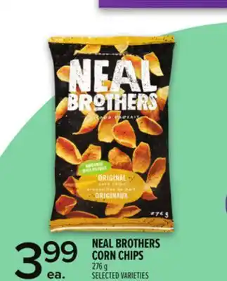 Metro NEAL BROTHERS CORN CHIPS offer