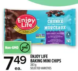Metro ENJOY LIFE BAKING MINI CHIPS offer