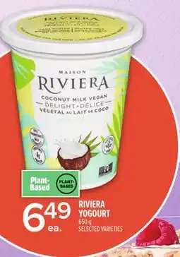 Metro RIVIERA YOGOURT offer