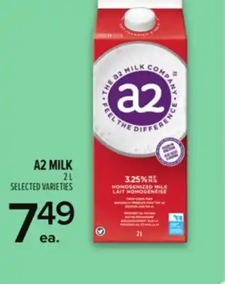 Metro A2 MILK offer