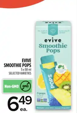 Metro EVIVE SMOOTHIE POPS offer