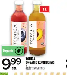 Metro TONICA ORGANIC KOMBUCHAS offer