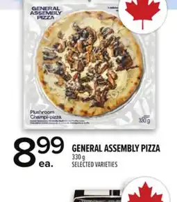 Metro GENERAL ASSEMBLY PIZZA offer