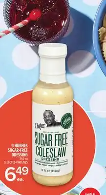 Metro G HUGHES SUGAR-FREE DRESSING offer