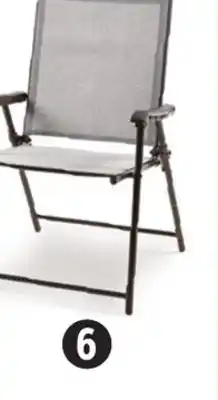 Canadian Tire For Living Folding Sling Chair, Grey offer