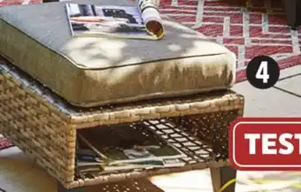 Canadian Tire Canvas Ottoman offer