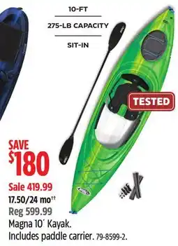 Canadian Tire Pelican Magna 10´ Kayak offer