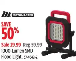 Canadian Tire Motomaster 1000-Lumen SMD Flood Light offer