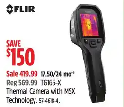 Canadian Tire Flir Thermal Camera with MSX Technology offer