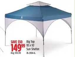 Canadian Tire Woods Big Top 10 x 10´ Sun Shelter offer