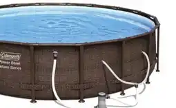 Canadian Tire Coleman Circular Pool with Rattan-Look Sides offer