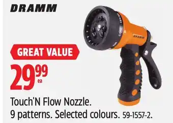 Canadian Tire Dramm Touch'N Flow Nozzle offer