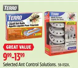 Canadian Tire TERRO Selected Ant Control Solutions offer