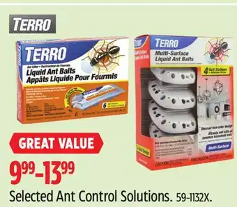 Canadian Tire TERRO Selected Ant Control Solutions offer