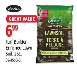 Canadian Tire Scotts Turf Builder Enriched Lawn Soil offer