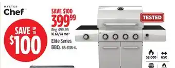 Canadian Tire MASTER Chef Elite Series BBQ offer