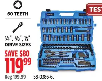 Canadian Tire 1/4, 3/8, 1/2 Drive offer