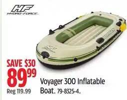 Canadian Tire HYDRO-FORECE Voyager 300 Inflatable Boat offer
