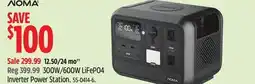 Canadian Tire 300W/600W LiFePO4 Inverter Power Station offer