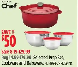 Canadian Tire Master Chef Selected Prep Set, Cookware and Bakeware offer