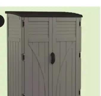 Canadian Tire Suncast Outdoor Vertical Storage Shed, 1529LV offer