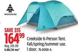 Canadian Tire WOODS Creekside 6-Person Tent offer