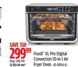 Canadian Tire Ninja Foodi XL Pro Digital Convection 10-in-1 Air Fryer Oven offer