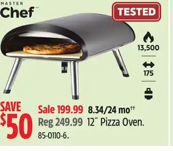 Canadian Tire MASTER Chef 12˝ Pizza Oven offer