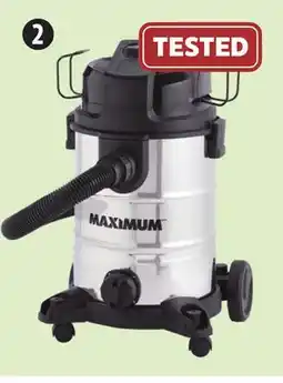Canadian Tire Maximum Stainless-Steel Wet/Dry Vac offer