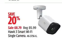 Canadian Tire Hawk 3 Smart Wi-Fi Single Camera offer