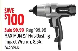 Canadian Tire MAXIMUM 1⁄2˝ Nut-Busting Impact Wrench offer