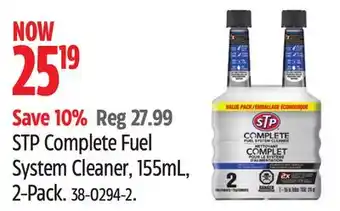 Canadian Tire STP Complete Fuel System Cleaner, 155mL offer
