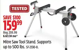 Canadian Tire Maximum Mitre Saw Tool Stand offer
