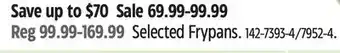 Canadian Tire Paderno Selected Frypans offer