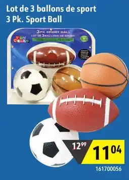 Sushi Shop 3 Pk. Sport Ball offer