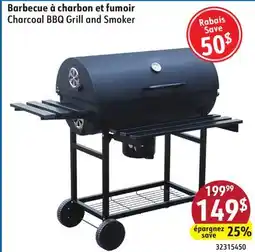 Sushi Shop Charcoal BBQ Grill and Smoker offer