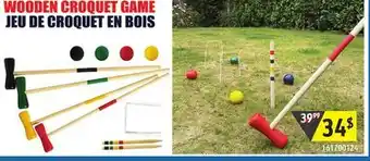 Sushi Shop WOODEN CROQUET GAME offer