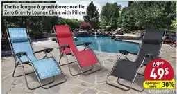 Sushi Shop Zero Gravity Lounge Chair with Pillow offer