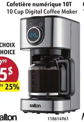 Sushi Shop 10 Cup Digital Coffee Maker offer