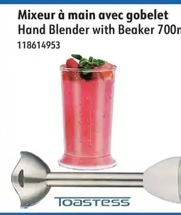 Sushi Shop ToasTess Hand Blender with Beaker 700ml offer
