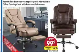 Sushi Shop Office Gaming Chair with Retractable Footrest offer